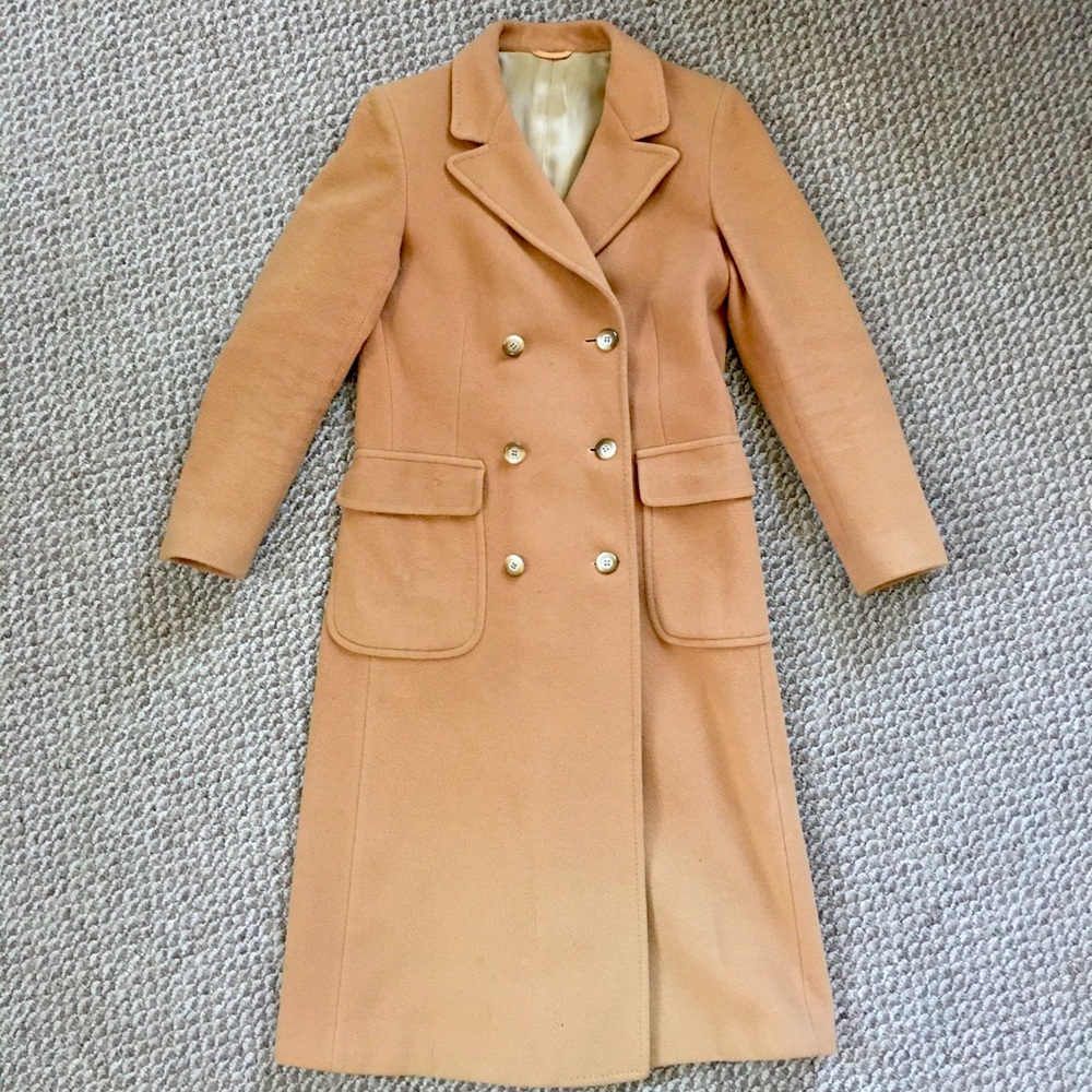 Vintage wool car coat